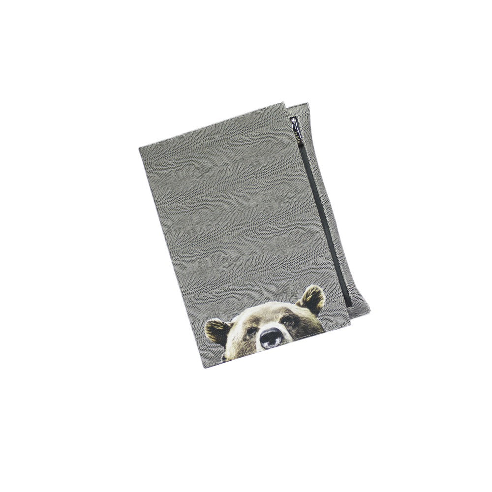 BACKGAMMON DE VIAJE REPTIL GRIS