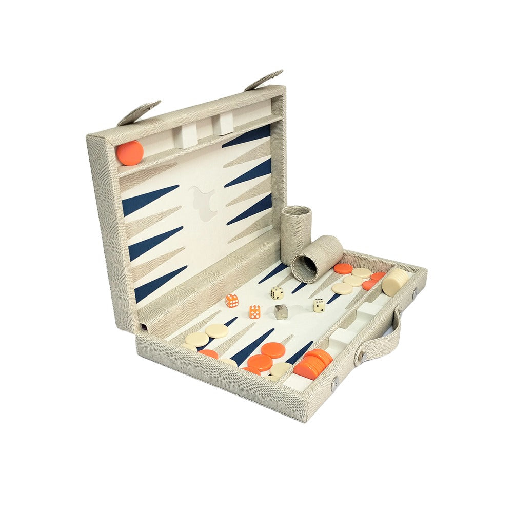 BACKGAMMON MEDIANO RAYITAS CARNE
