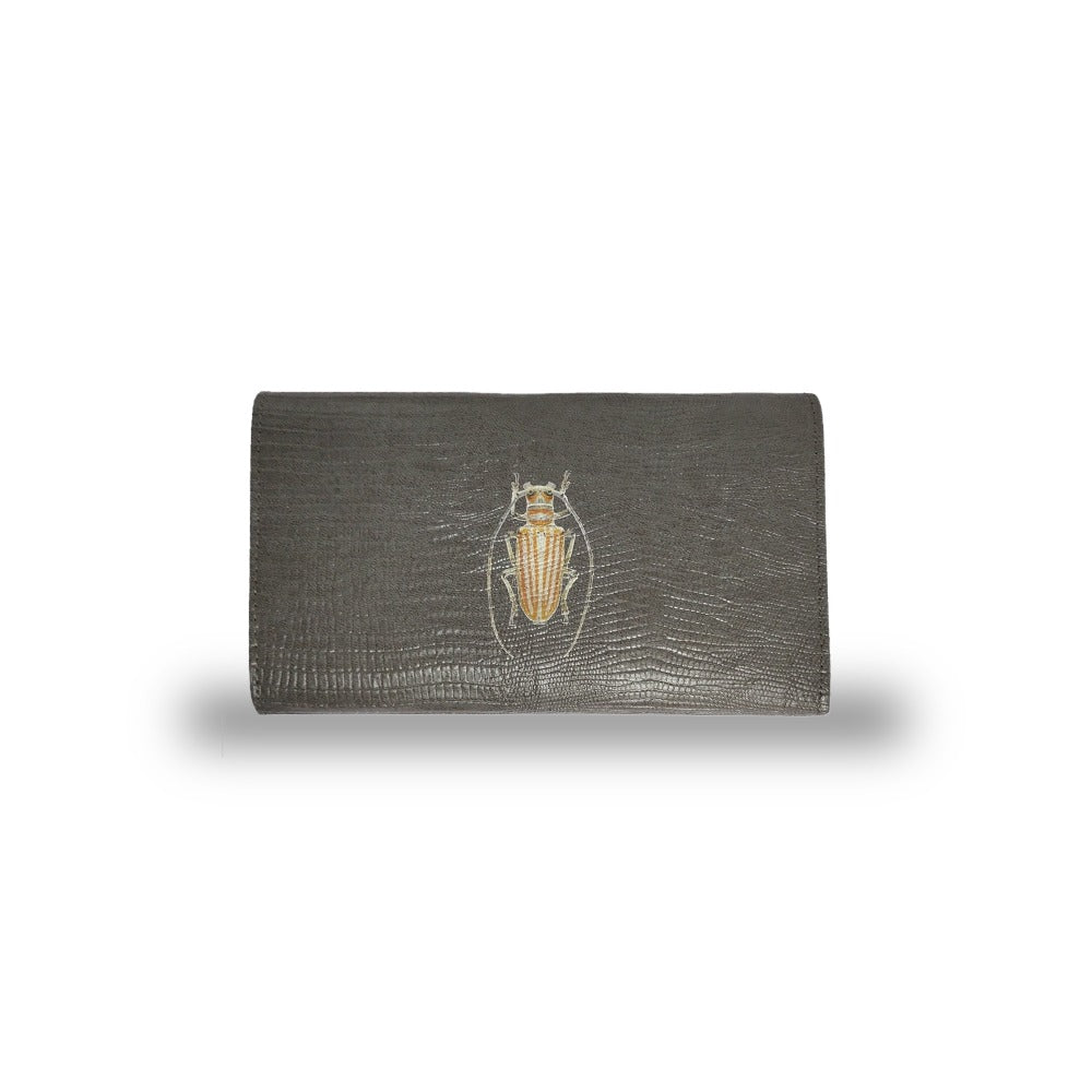 CARTERA LICHA GRIS ARMADILLO