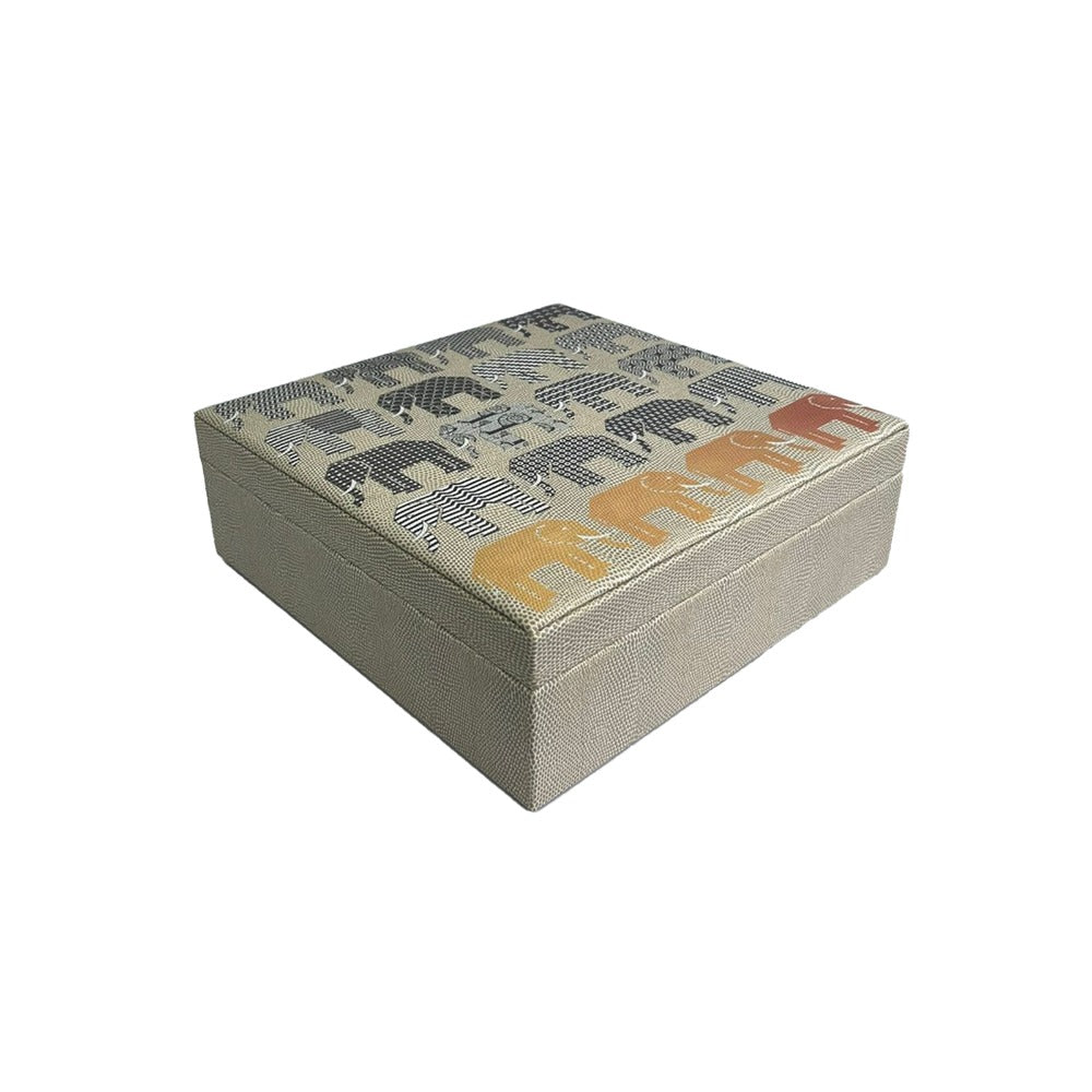 CAJA DECORATIVA GRANDE RAYITAS CARNE PEDRO FRIEDEBERG