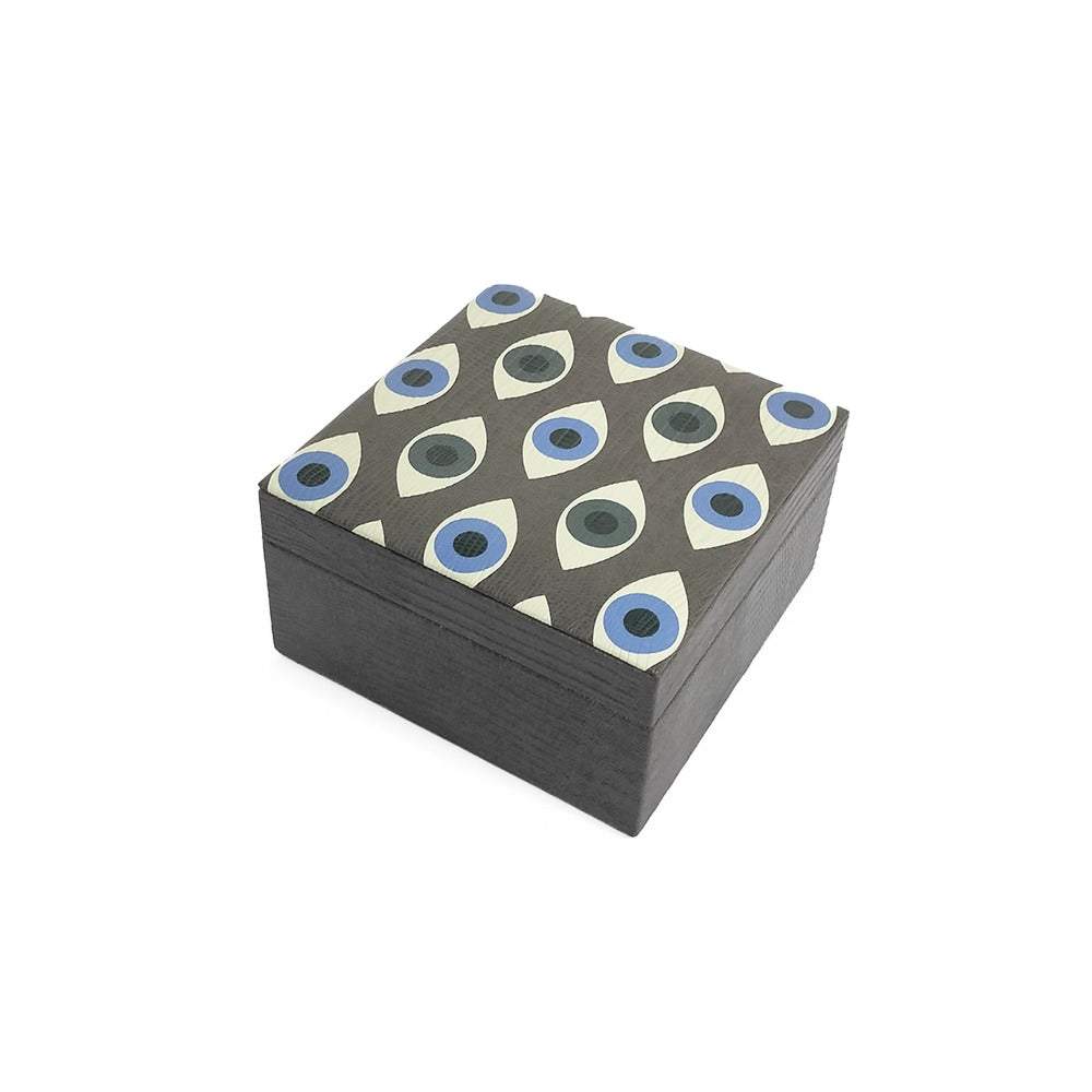 CAJA DE TE 4 GRIS ARMADILLO