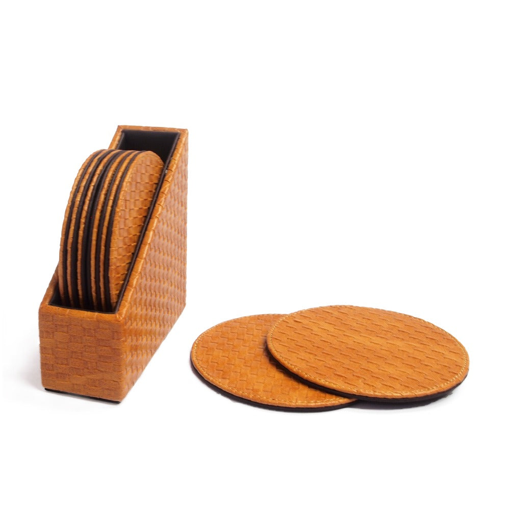 ESTUCHE PORTA VASOS CIRCULARES 6 LISO