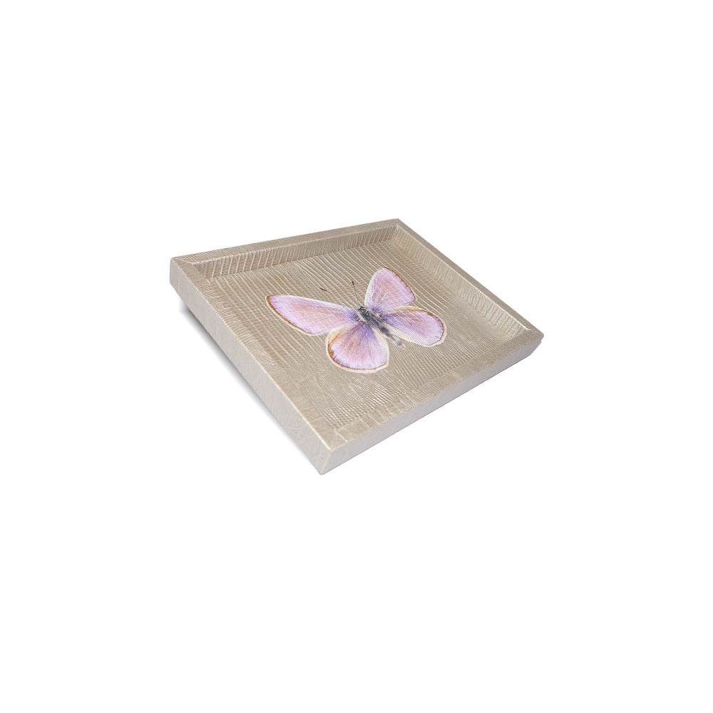 CHAROLA LADDU TEJUS PLATA BEIGE