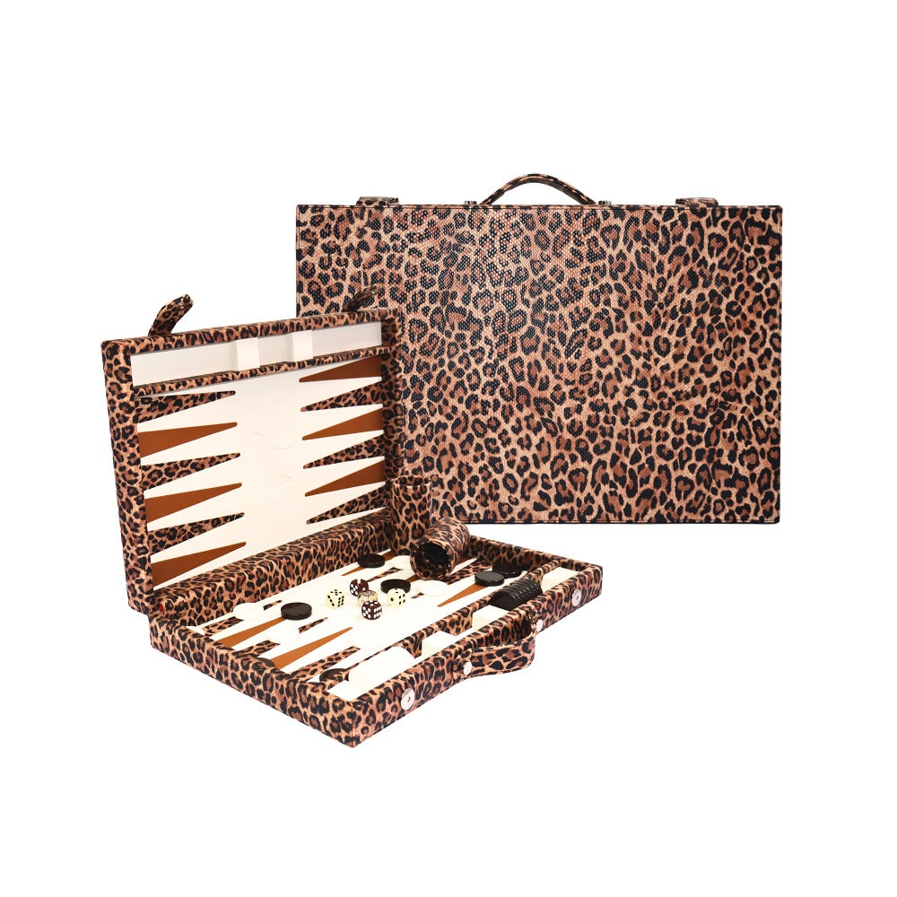 BACKGAMMON MEDIANO PIEL