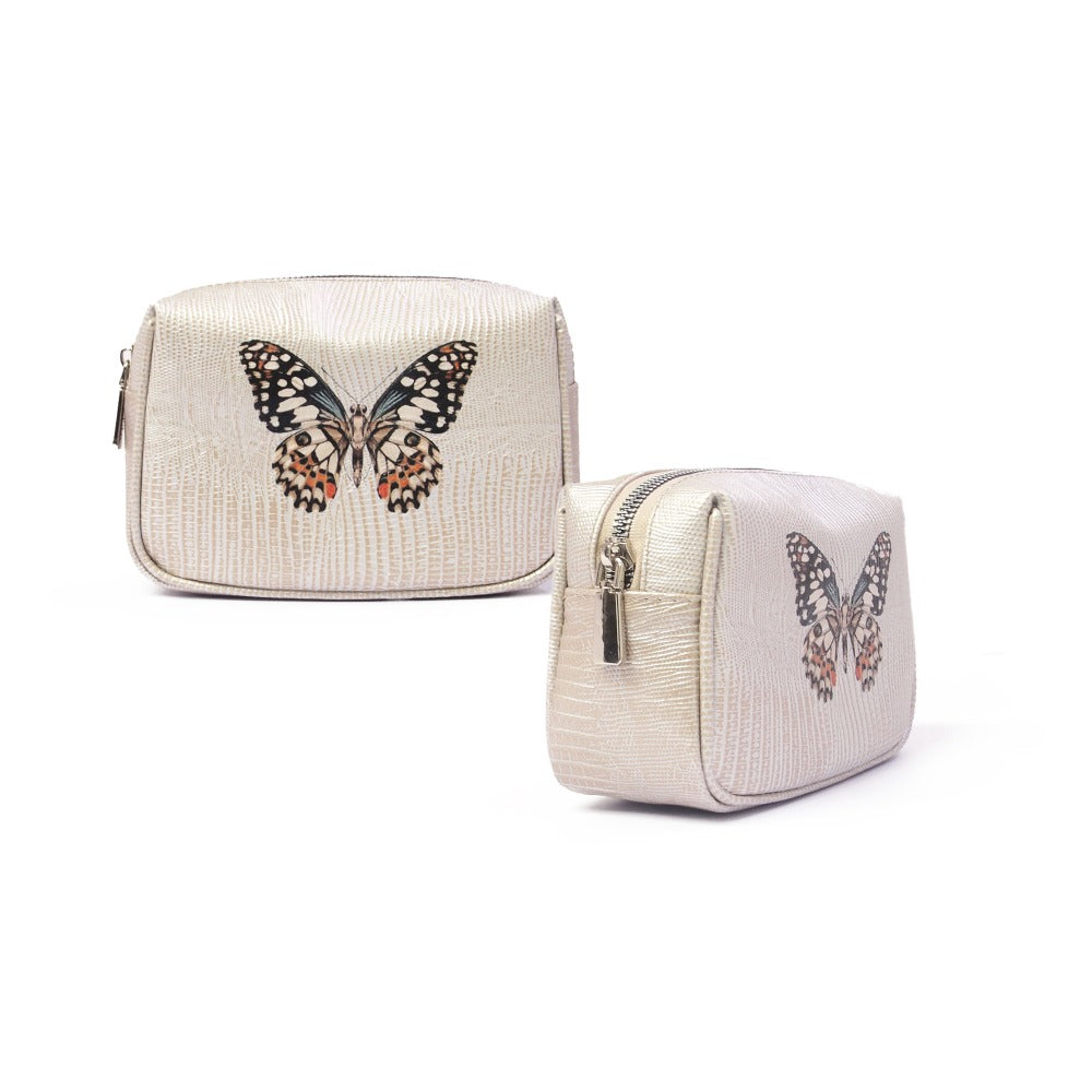 NECESER CHICO TEJUS PLATA BEIGE