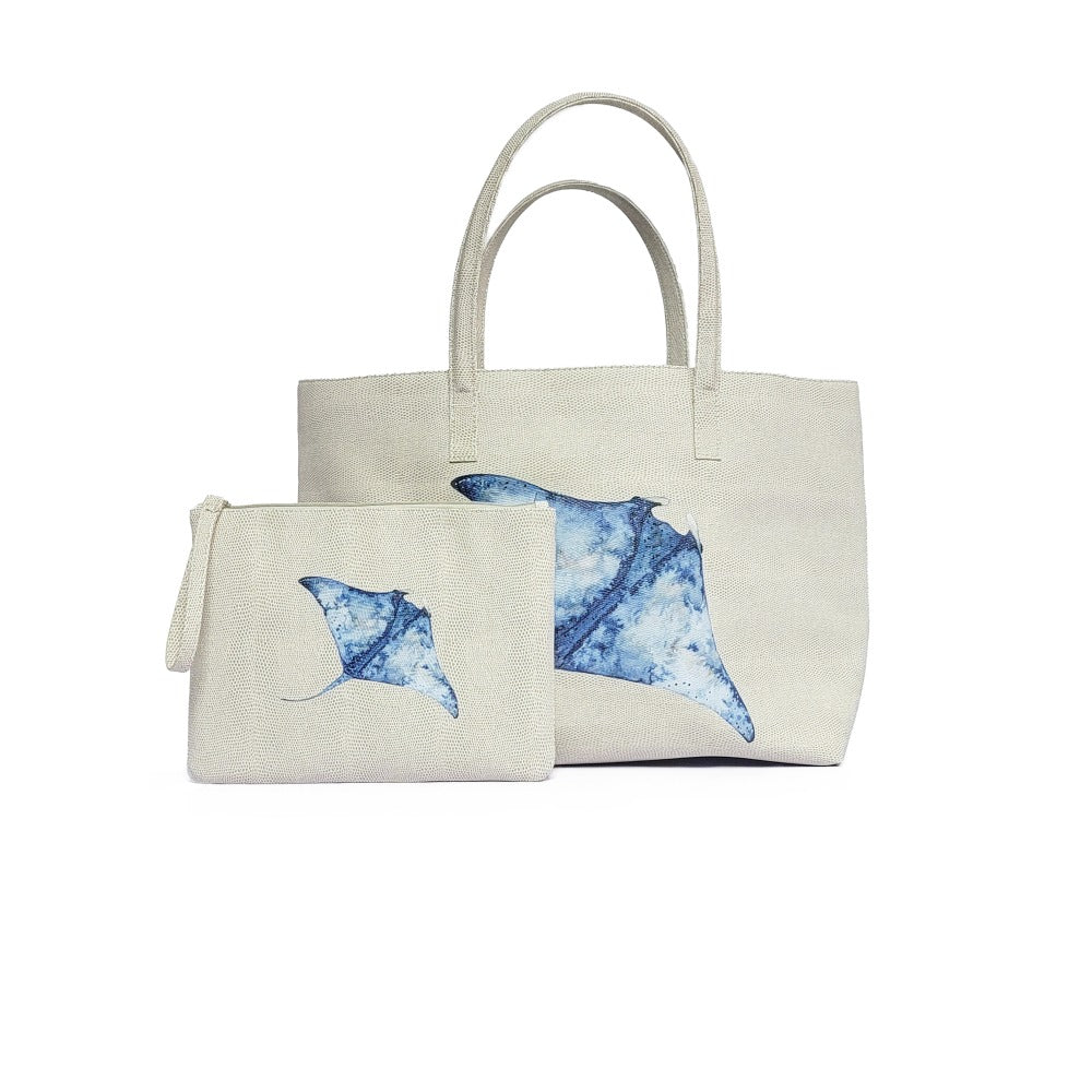 BOLSA MATEA PLAYA RAYITAS CARNE