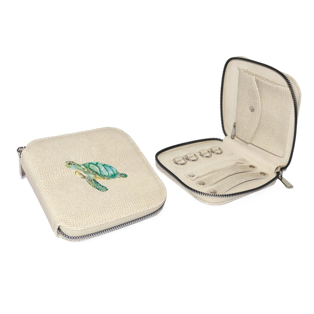 JOYERO DE VIAJE RAYITAS CARNE