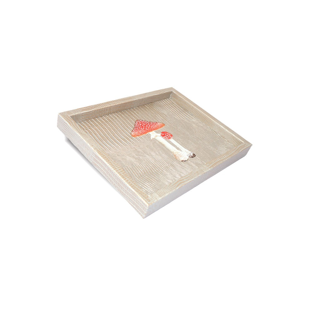 CHAROLA LADDU TEJUS PLATA BEIGE