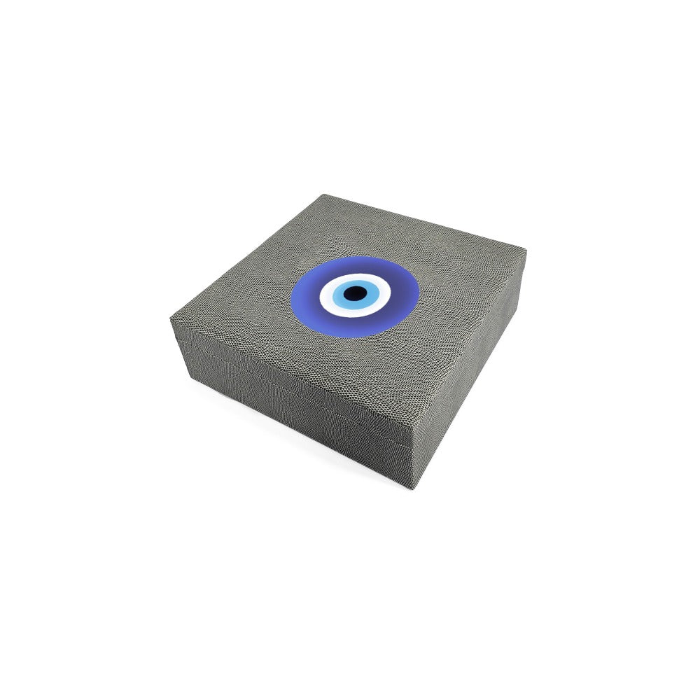 CAJA DE TE 9 REPTIL GRIS