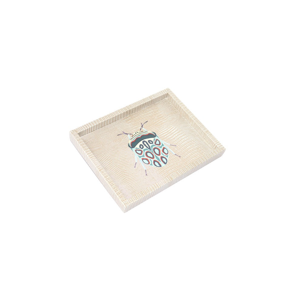 CHAROLA LADDU TEJUS PLATA BEIGE