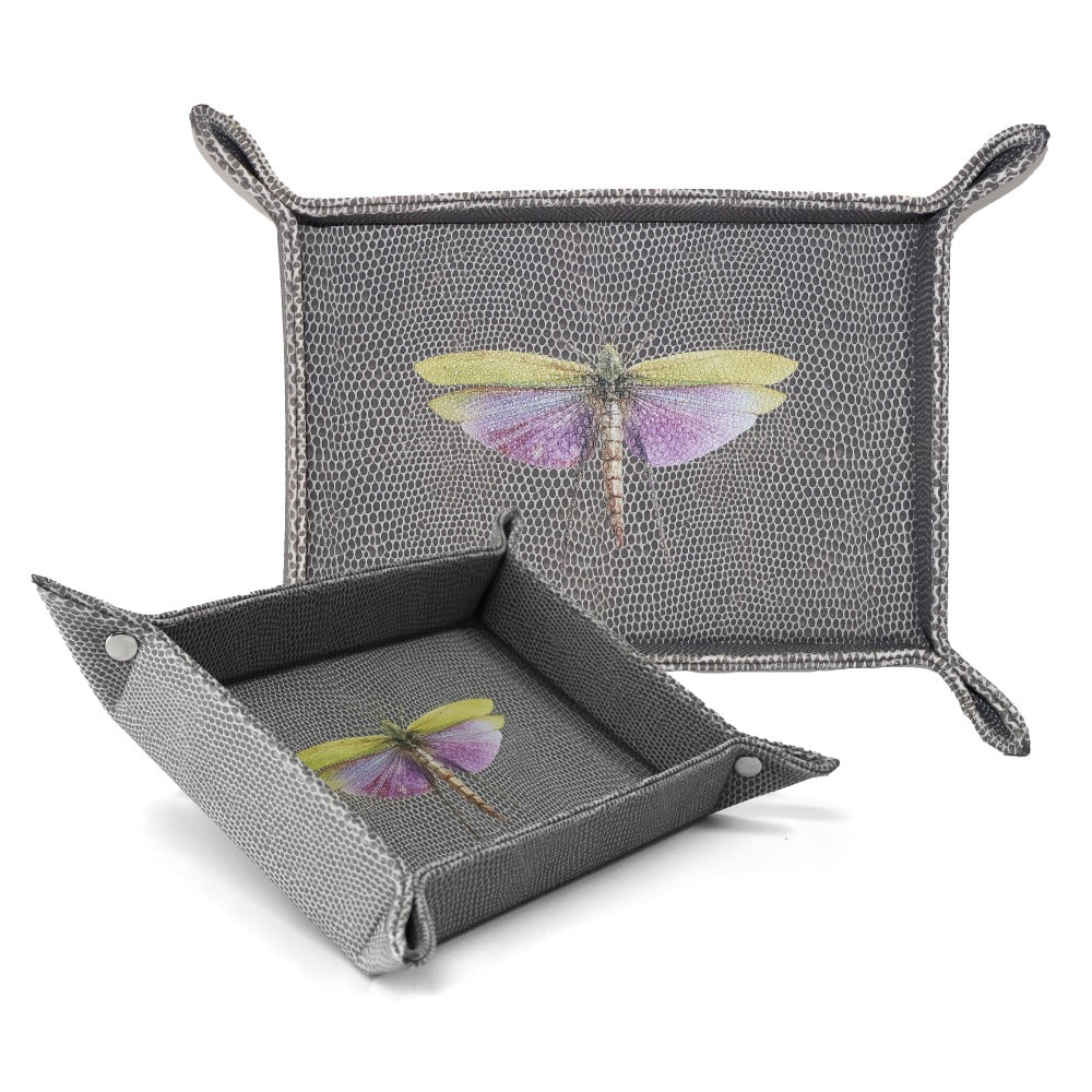 VACIA BOLSILLOS CHICO REPTIL GRIS