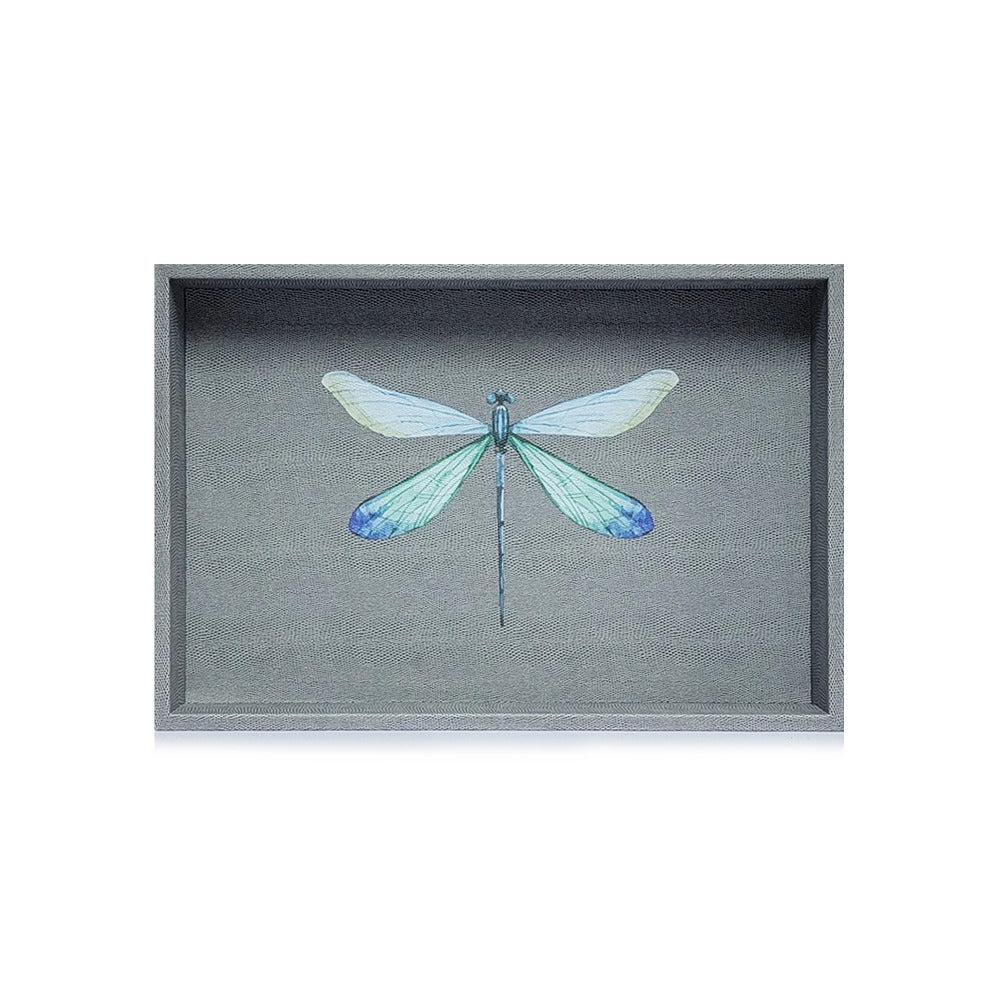 CHAROLA MEDIANA REPTIL GRIS