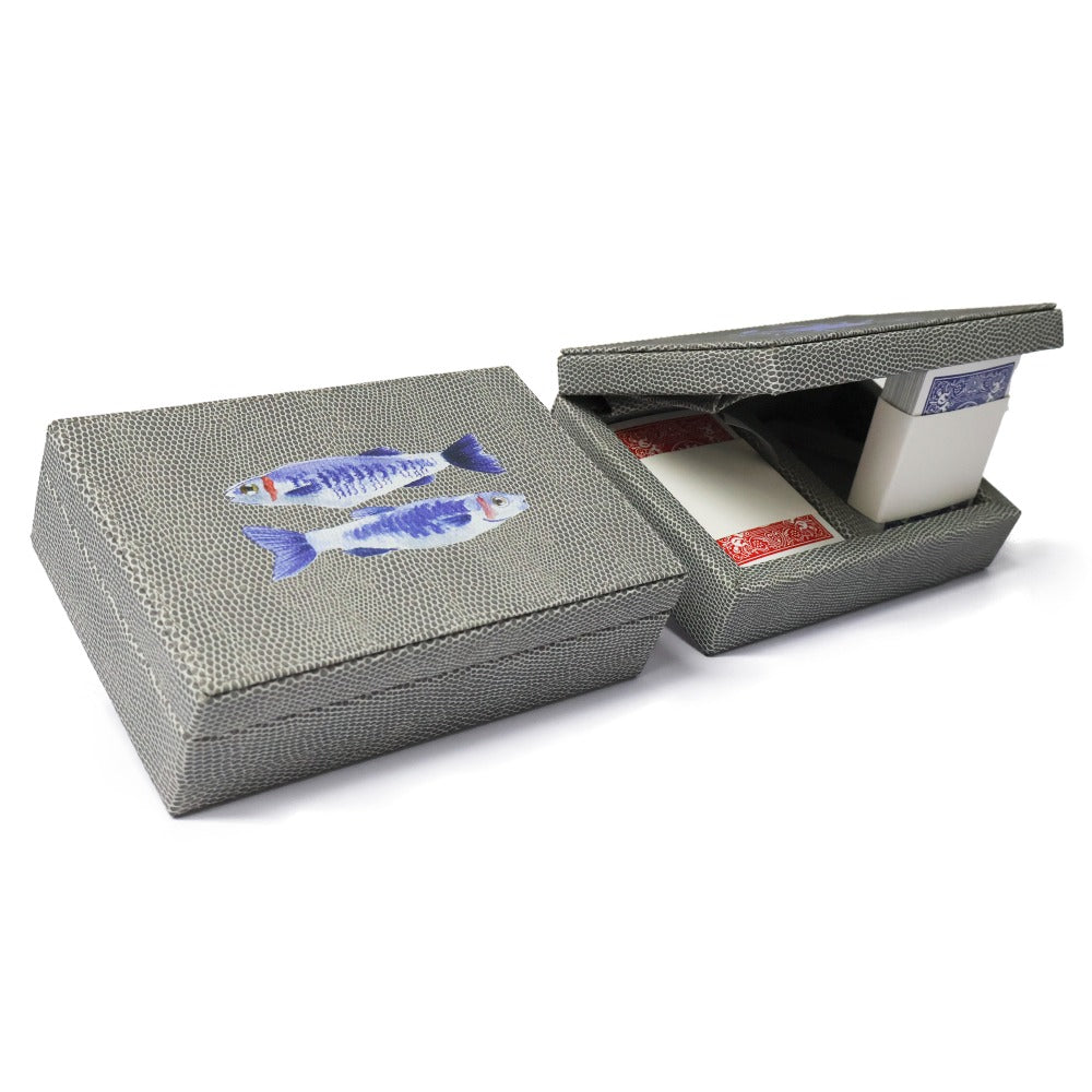 BARAJAS LUJO REPTIL GRIS