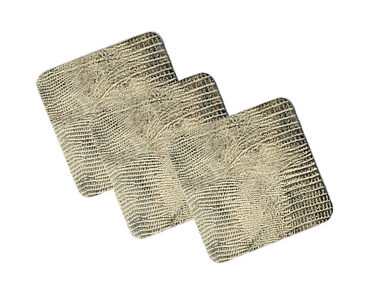 PORTA VASO CUADRADO GRIS ARMADILLO LISO