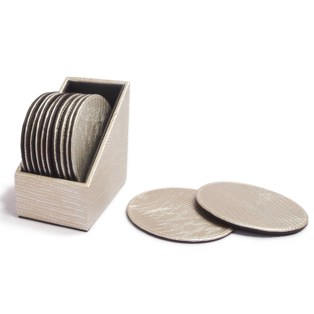 ESTUCHE PORTA VASOS CIRCULARES 12 LISO