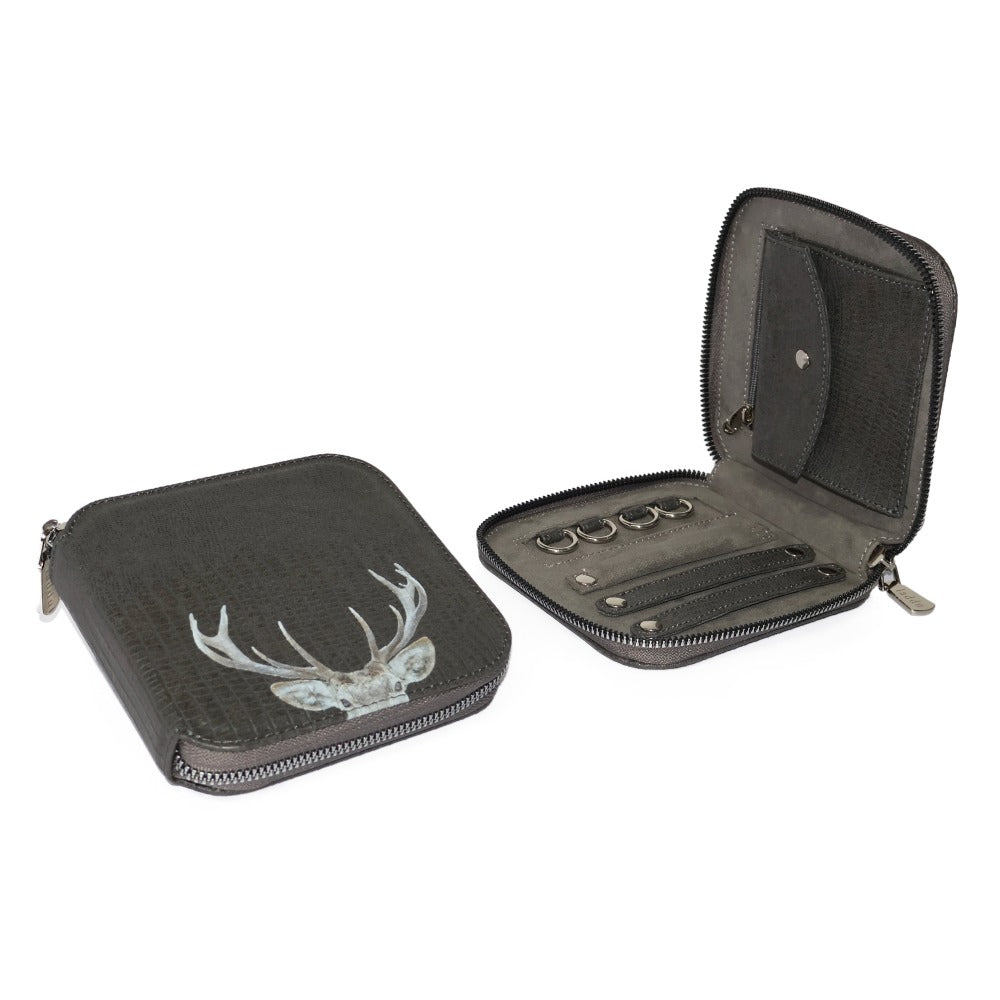 JOYERO DE VIAJE GRIS ARMADILLO