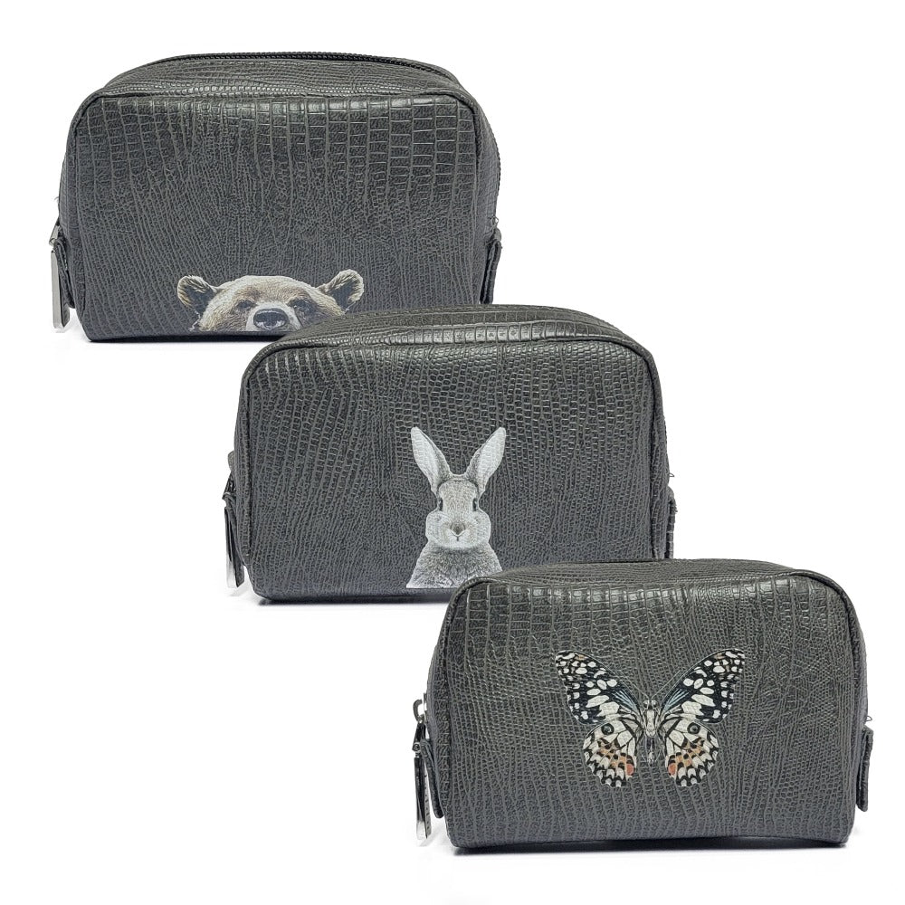 POUCH MONKEY GRIS ARMADILLO