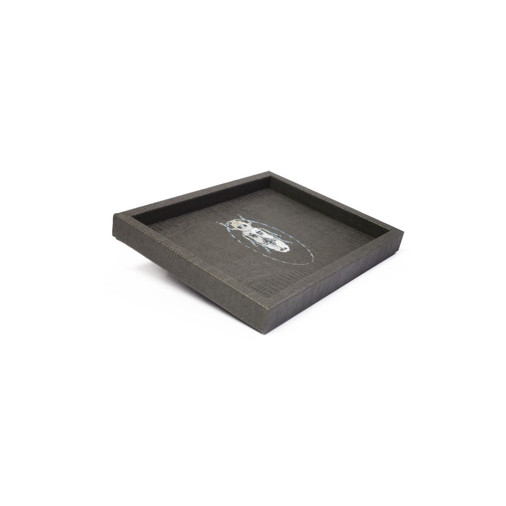 LADDU GREY ARMADILLO TRAY