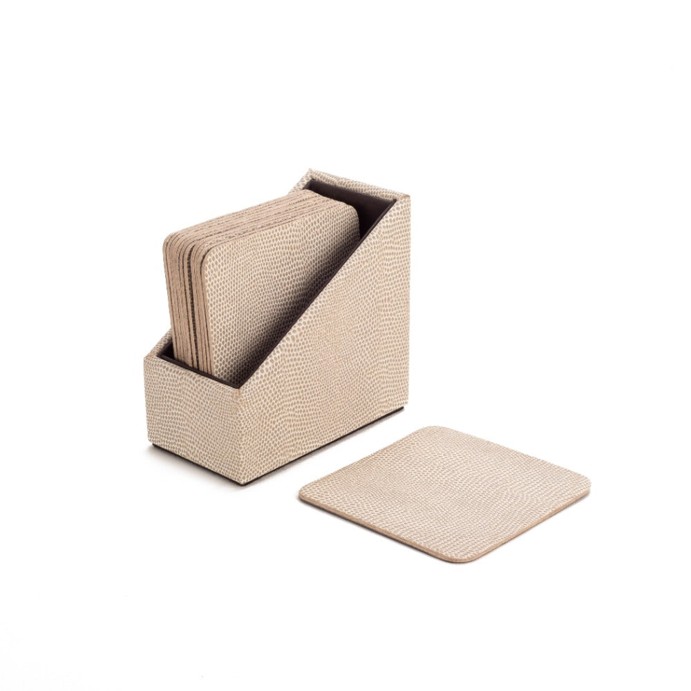 ESTUCHE PORTA VASOS CUADRADOS 12 LISO