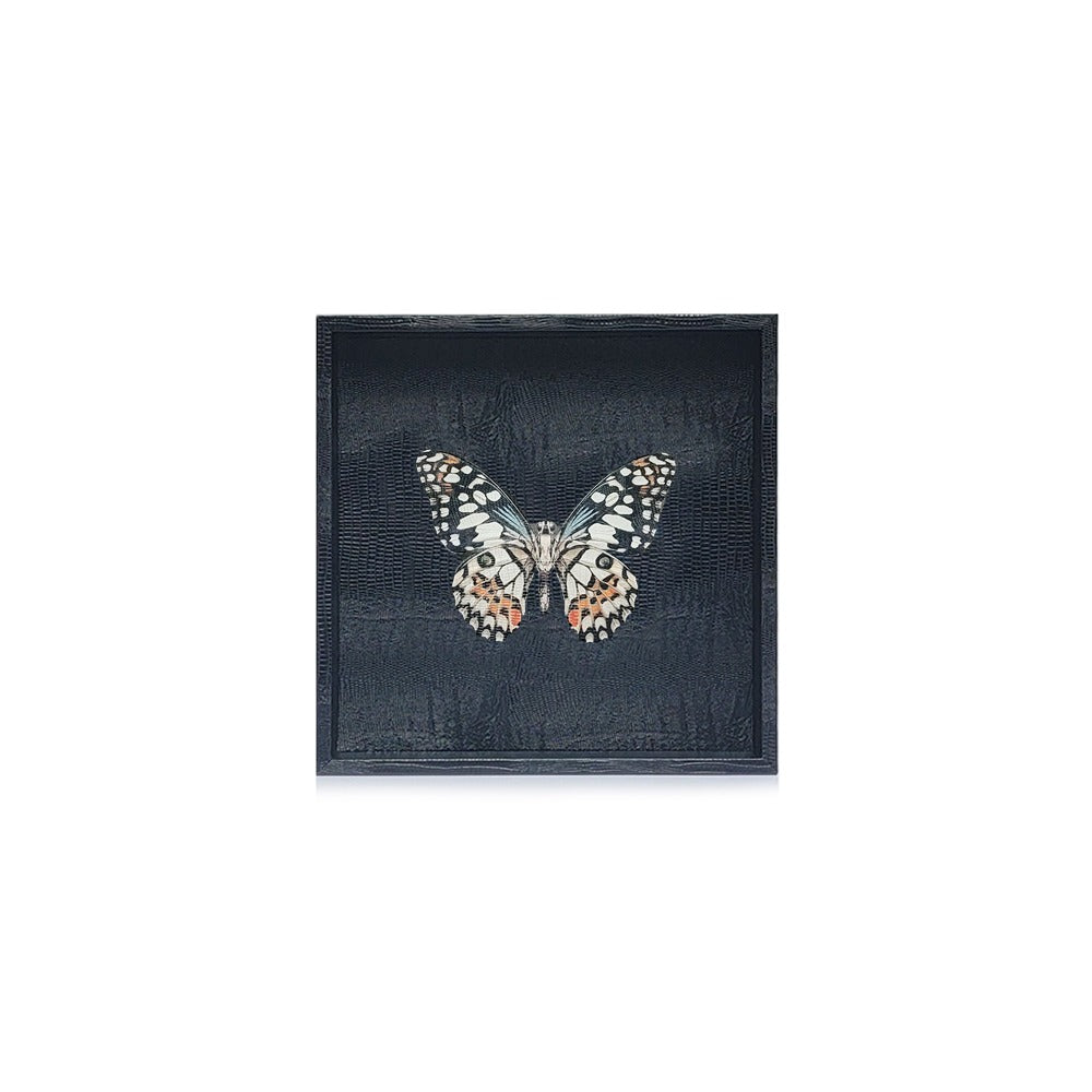 CHAROLA CUADRADA NEGRO ARMADILLO