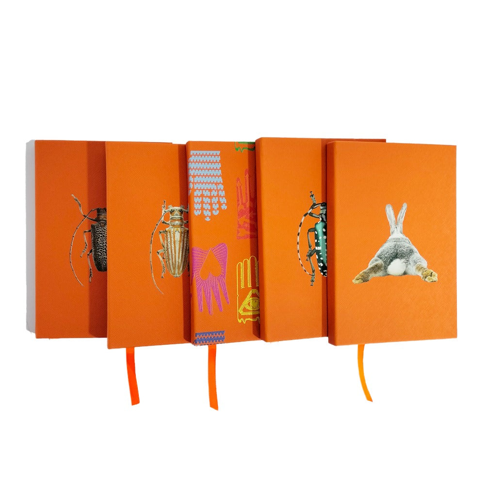 LIBRETA FORRO NARANJA