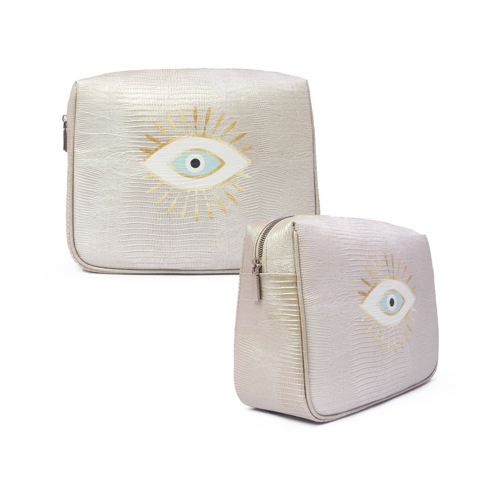 NECESER GRANDE TEJUS PLATA BEIGE