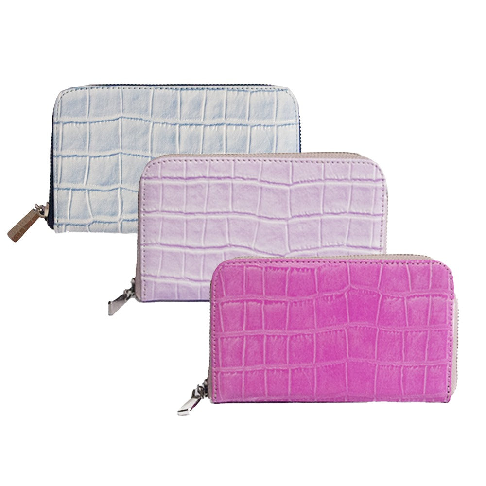 CARTERA MINI LICHA PIEL