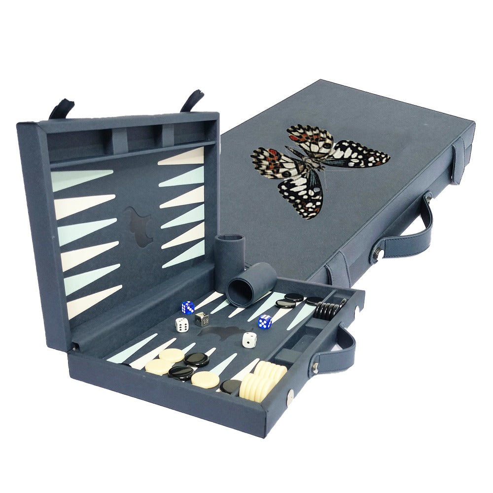 BACKGAMMON MEDIANO FORRO COOL GREY