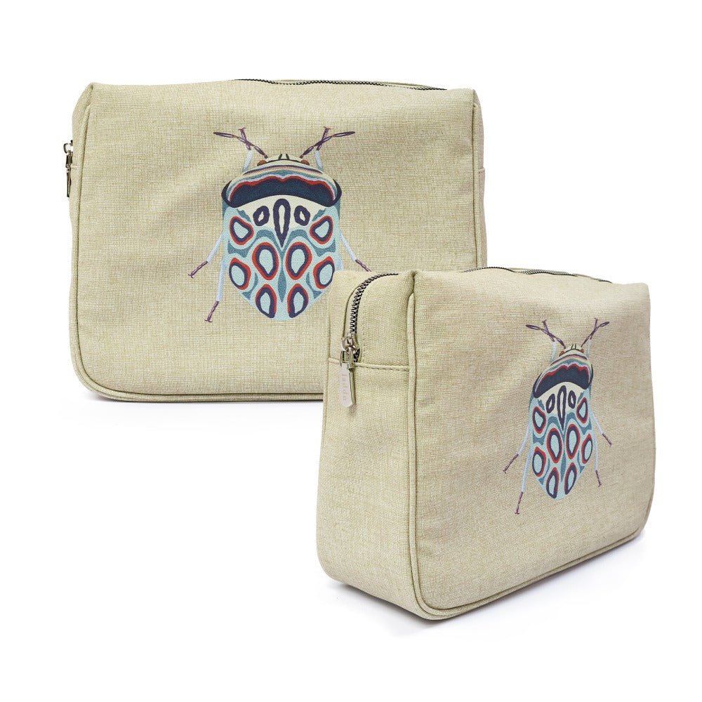 NECESER EXTRA GRANDE FIORE BEIGE