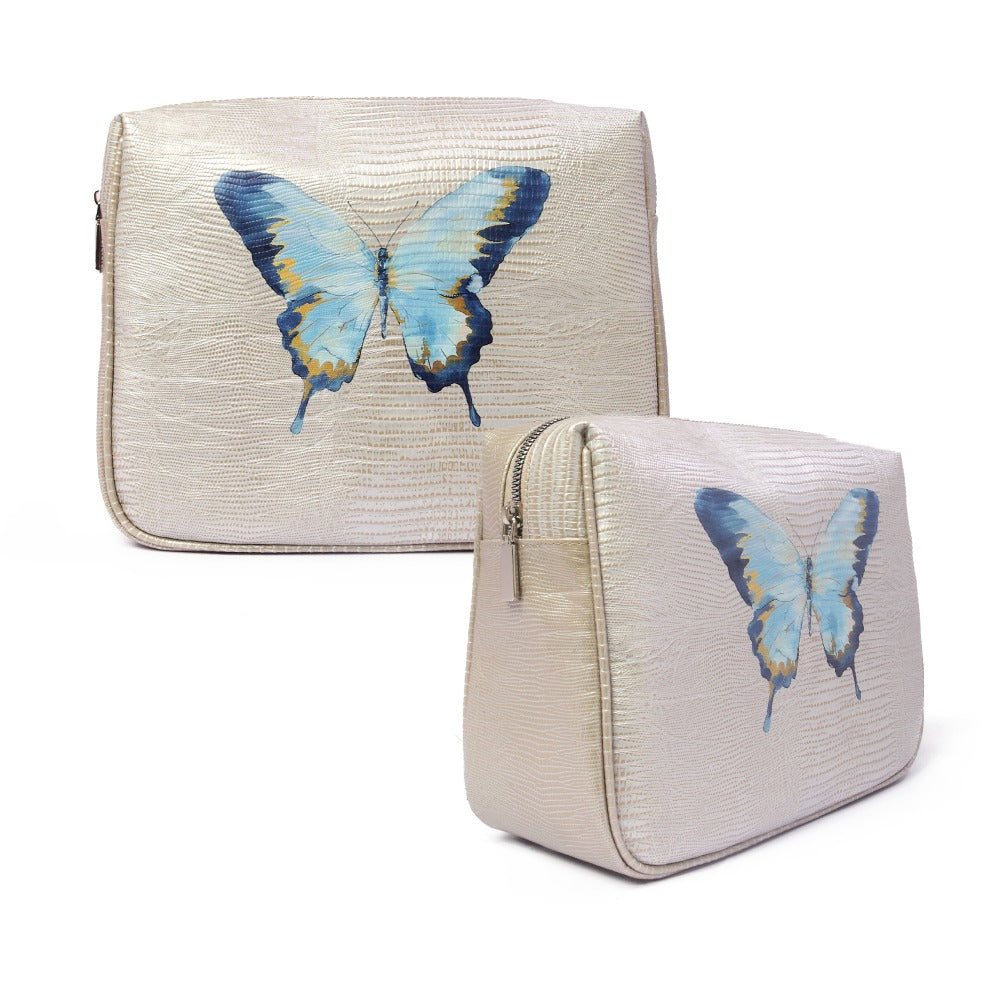 NECESER EXTRA GRANDE TEJUS PLATA BEIGE