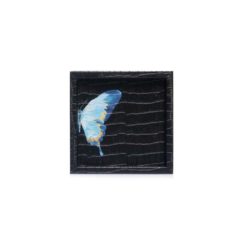 CHAROLA 15 X 15 CROCO NEGRO