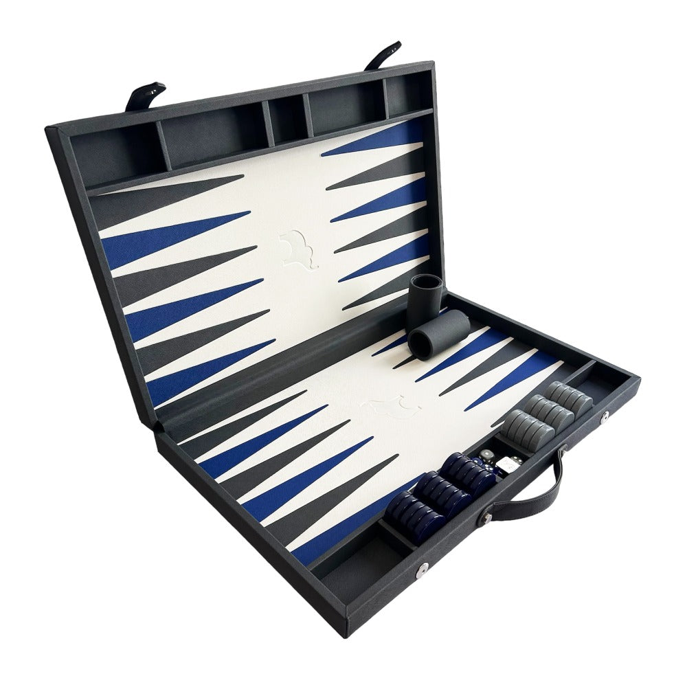 BACKGAMMON GRANDE FORRO COOL GREY