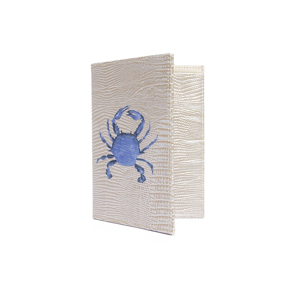 PORTA PASAPORTE Y VISA TEJUS PLATA BEIGE