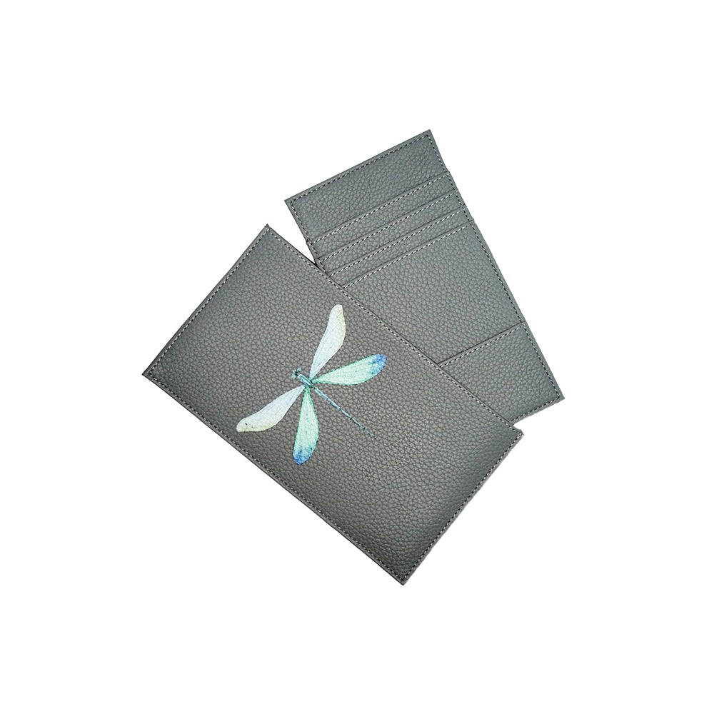 PORTA DOCUMENTOS DE VIAJE HOLLY 512 GRIS OSCURO