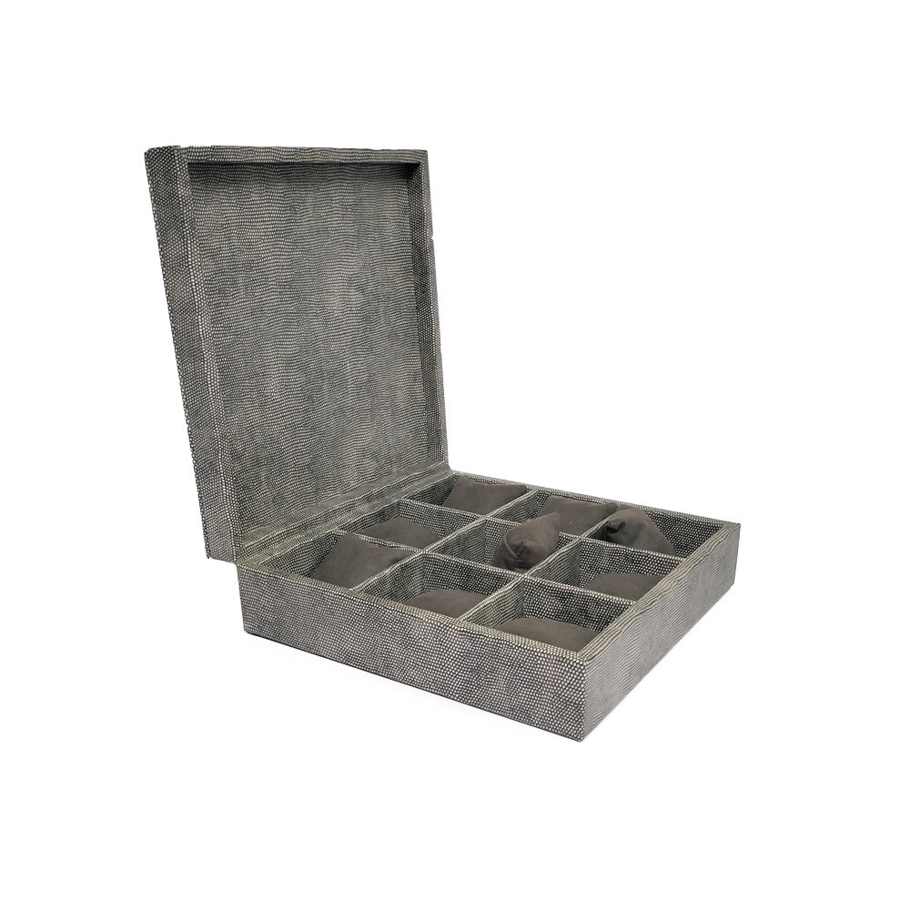 RELOJERA CARBON ZEBRA