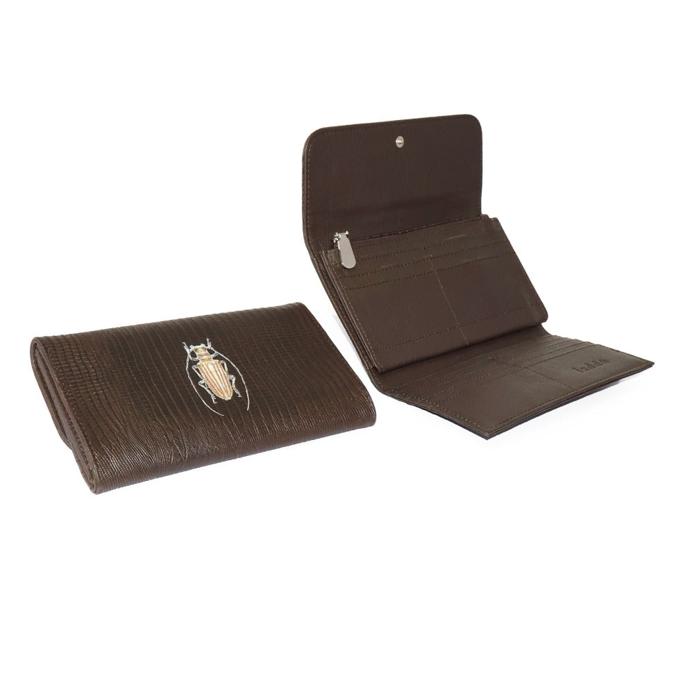 CARTERA LICHA TABACO ARMADILLO