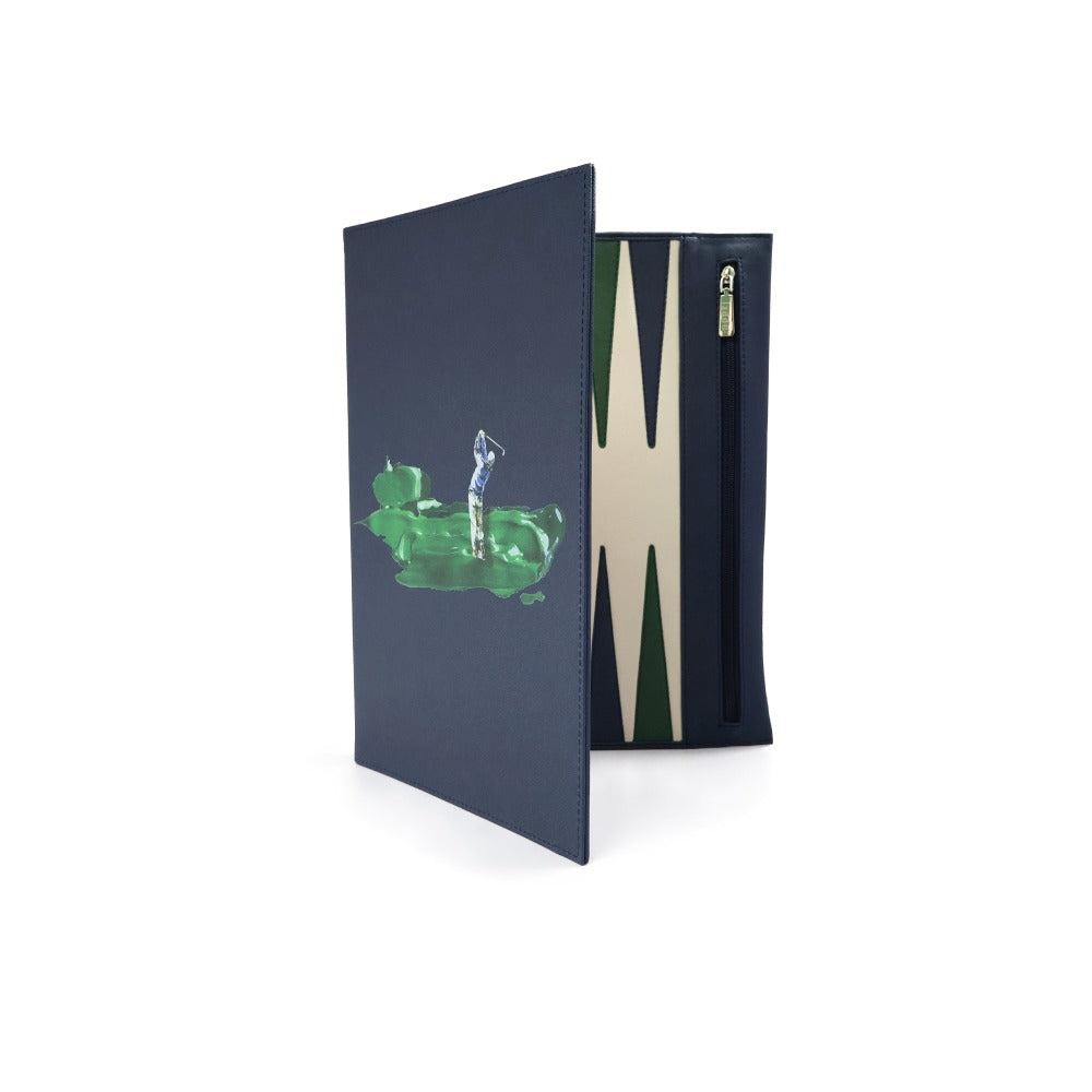 BACKGAMMON DE VIAJE FORRO AZUL NOCHE TAY XACUR