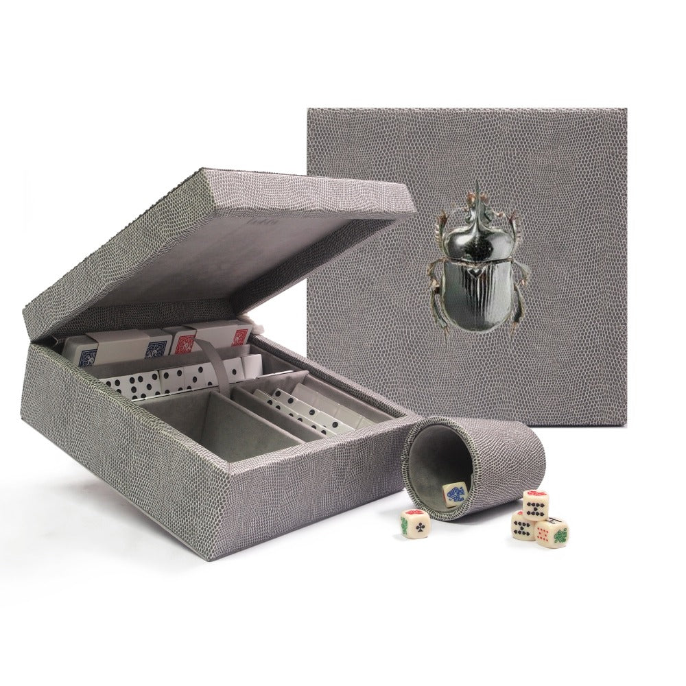 MINI CASINO REPTIL GRIS