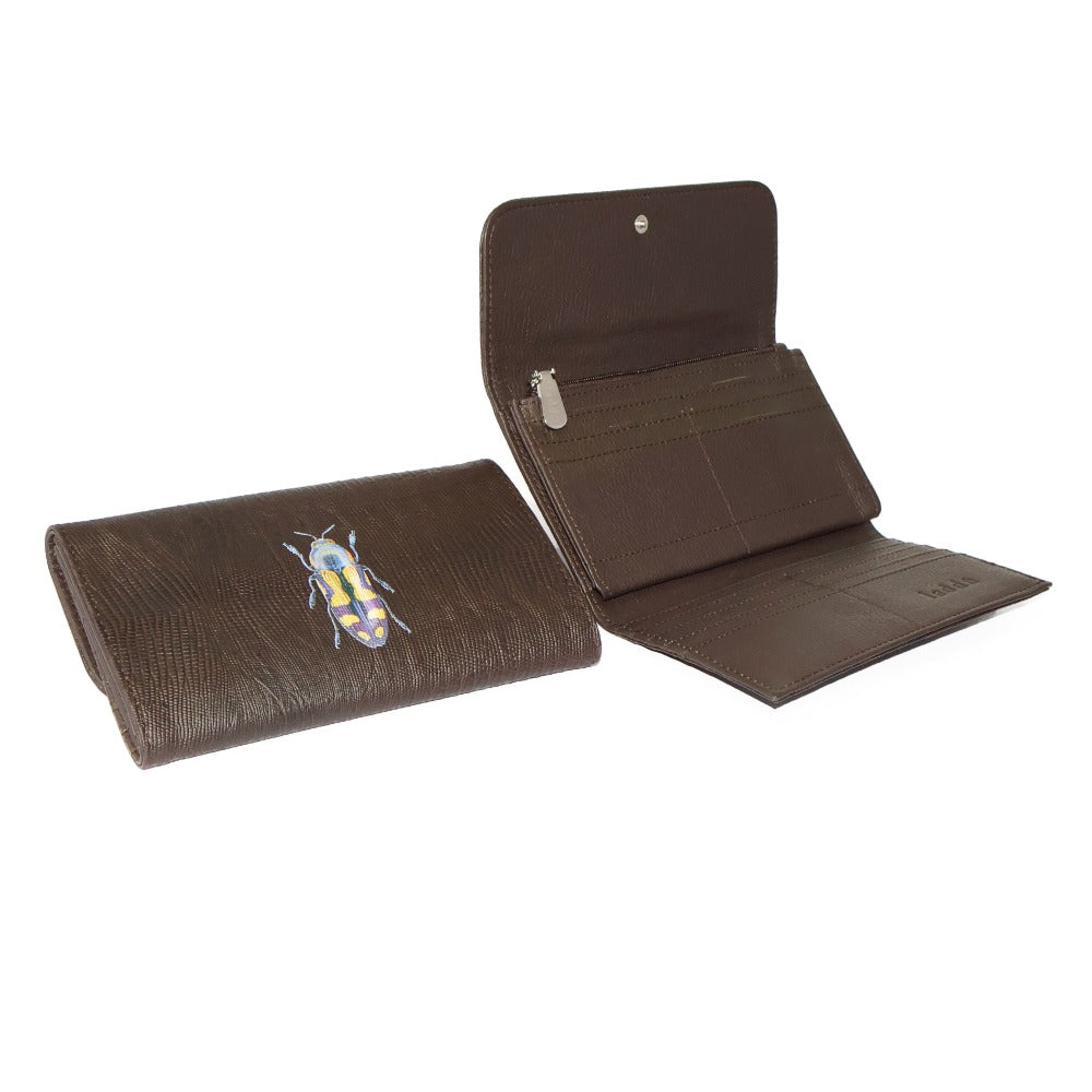 CARTERA LICHA TABACO ARMADILLO