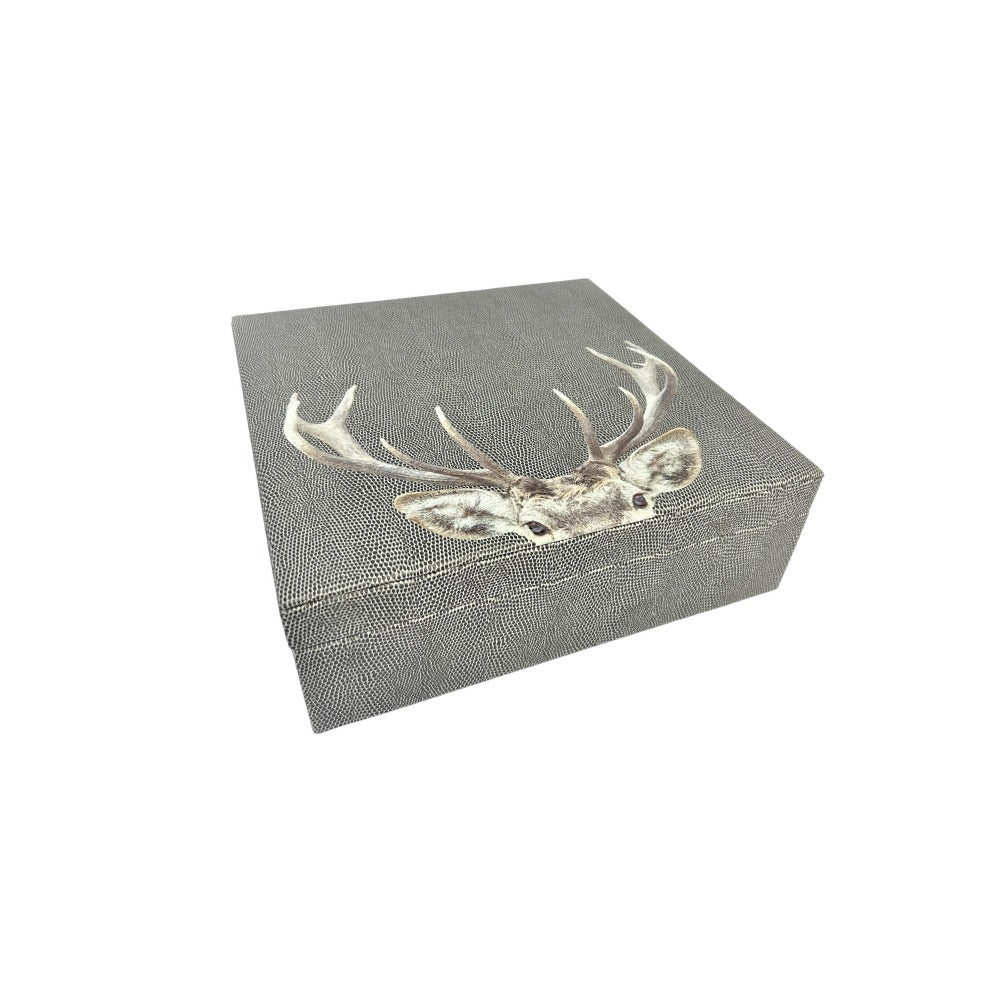 CAJA DE TE 9 REPTIL GRIS