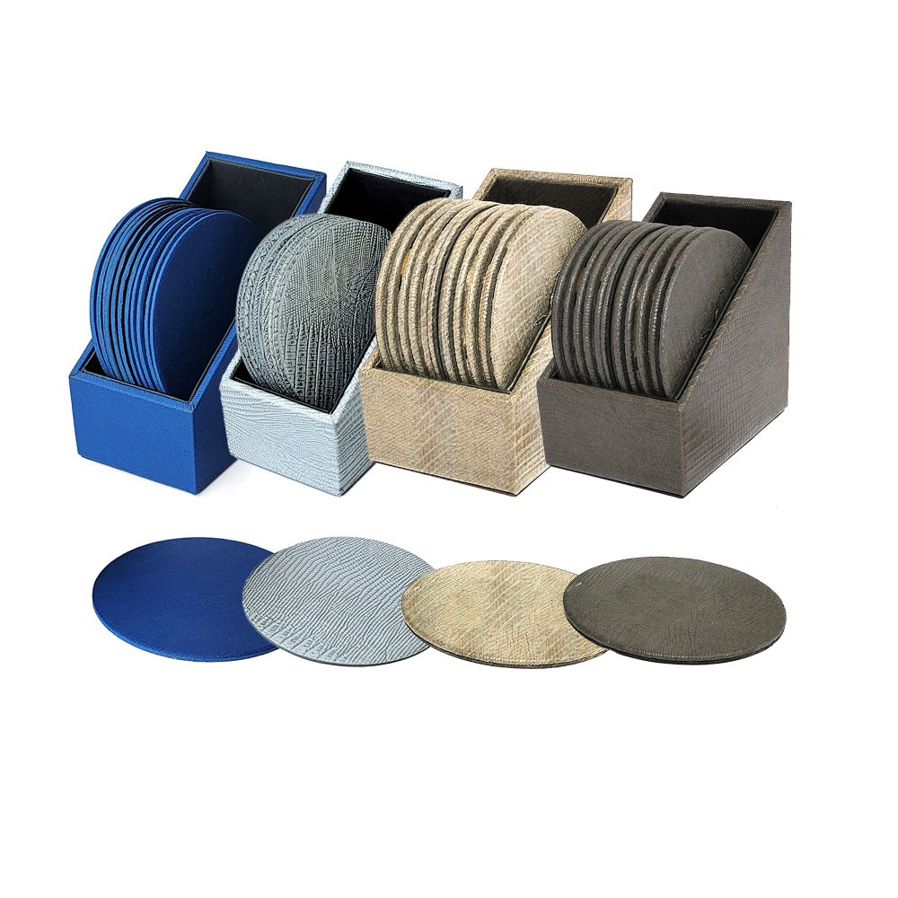 ESTUCHE PORTA VASOS CIRCULARES 12 LISO