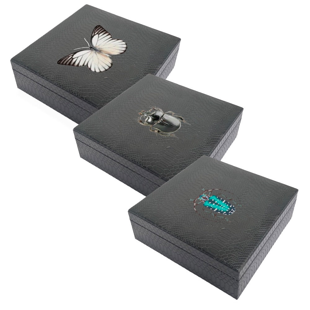 CAJA DE TE 9 NEGRO MATE