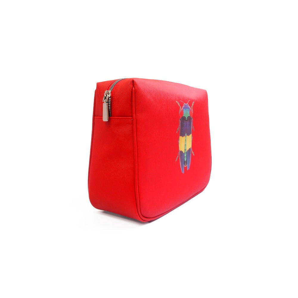 NECESER EXTRA GRANDE FORRO ROJO