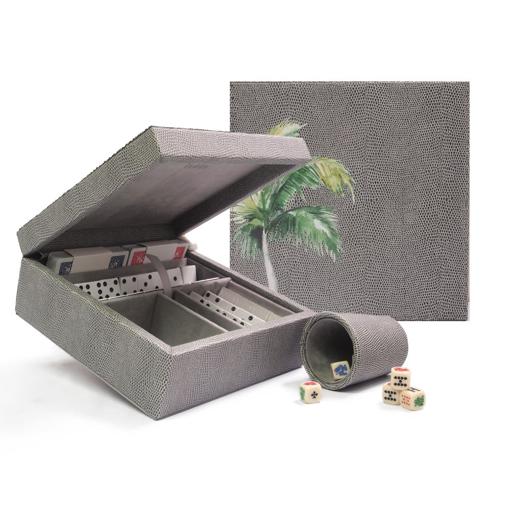 MINI CASINO REPTIL GRIS