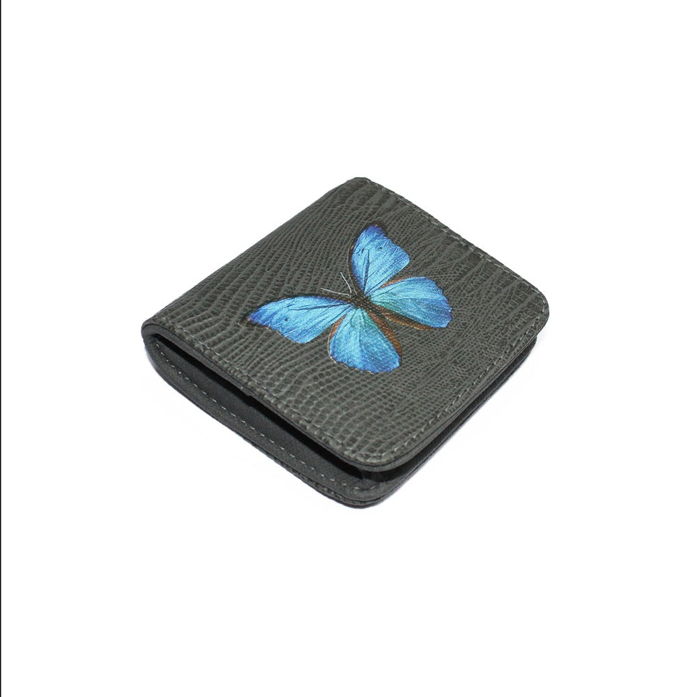 MONEDERO CUADRADO GRIS ARMADILLO