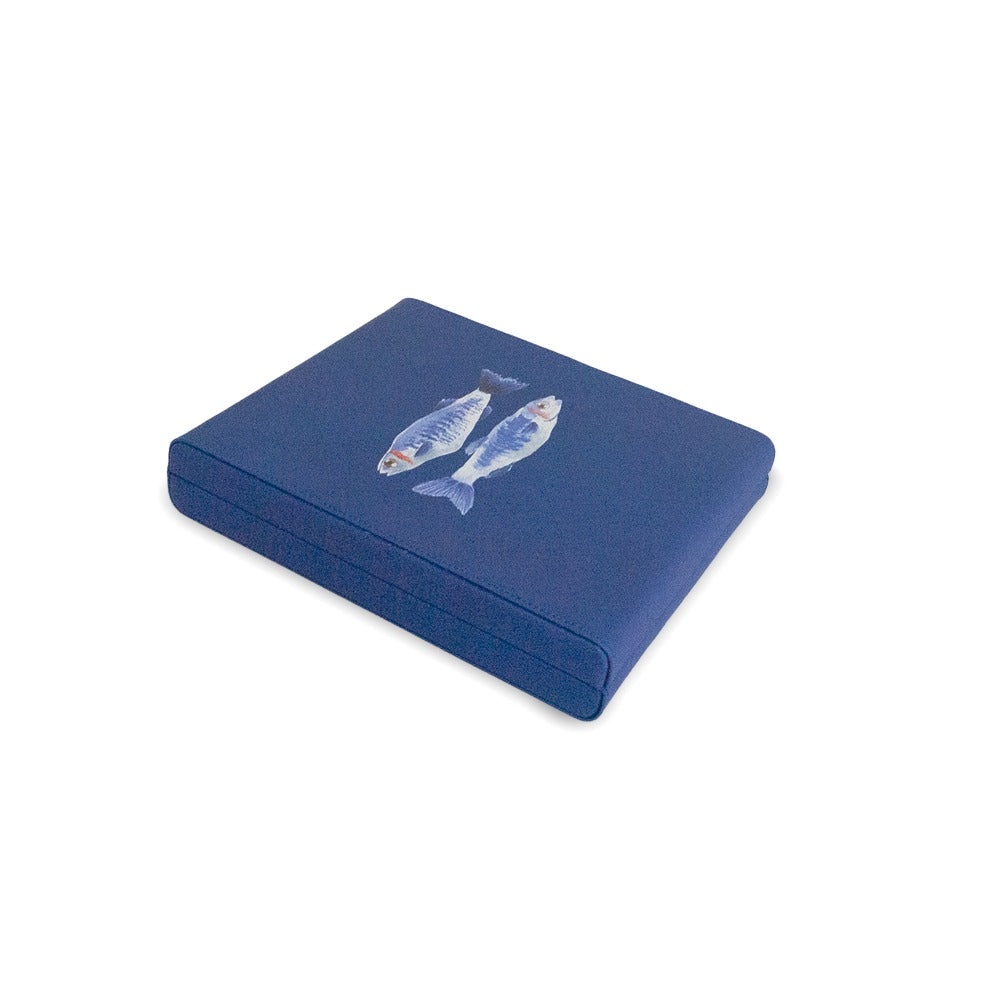 DOMINO INGLES FORRO AZUL MEDIO