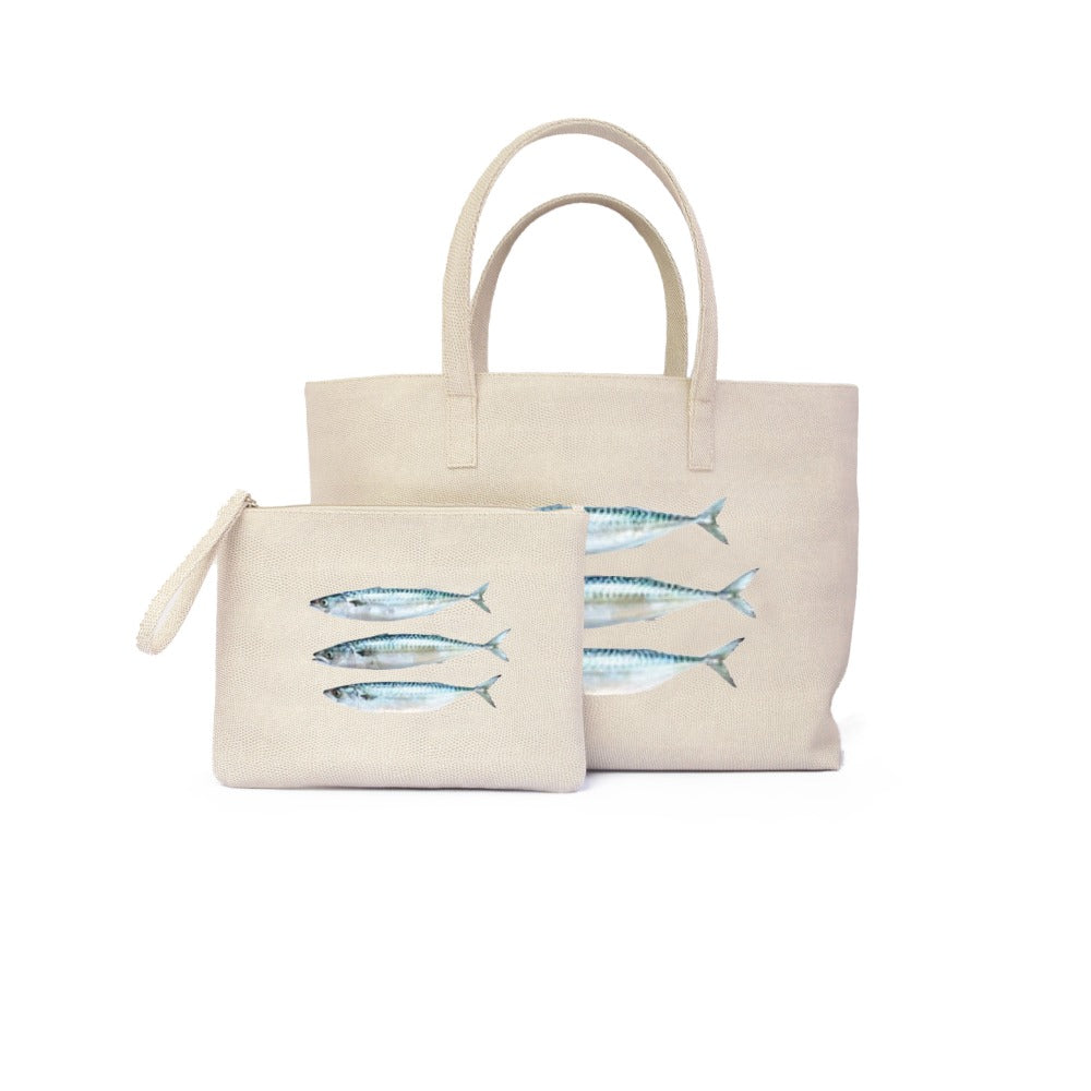 BOLSA MATEA PLAYA RAYITAS CARNE