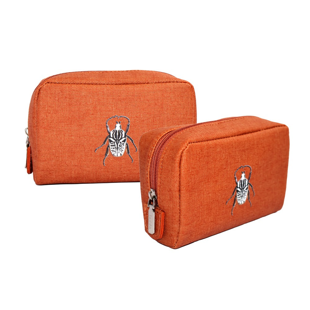 POUCH MONKEY FIORE NARANJA