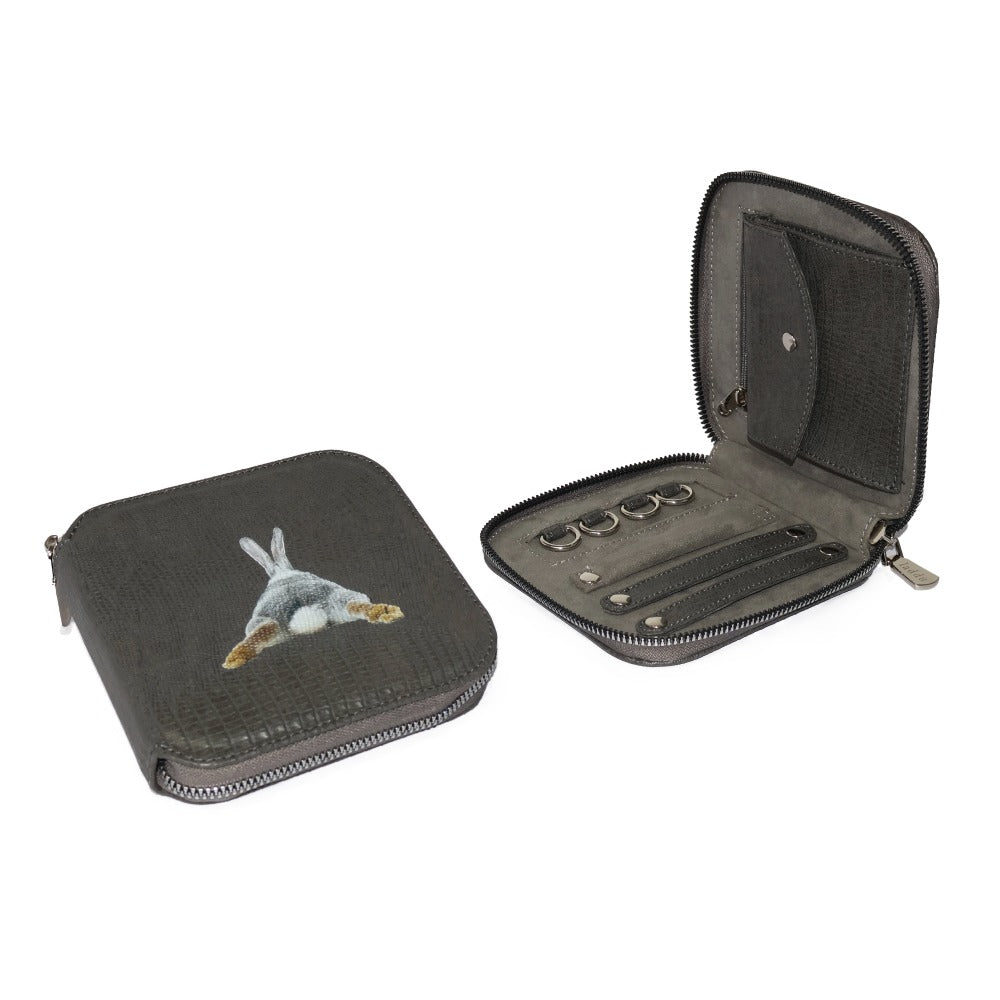 JOYERO DE VIAJE GRIS ARMADILLO