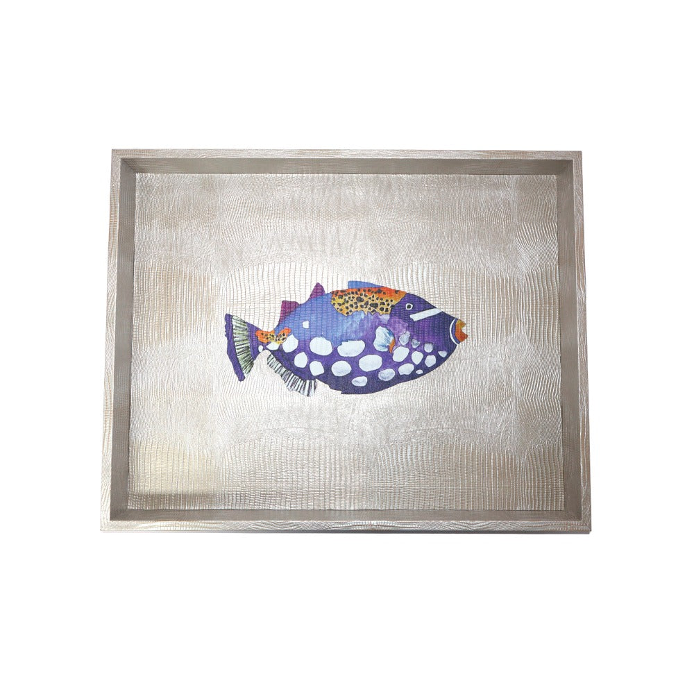 CHAROLA GRANDE TEJUS PLATA BEIGE